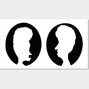 Beavis and Butthead Black Silhouette Posters and Art